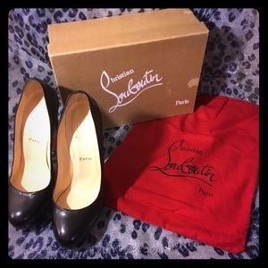 Christian Louboutin Bibi 140 VIP curio heel sz40