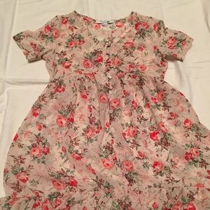Vintage Style Floral Dress