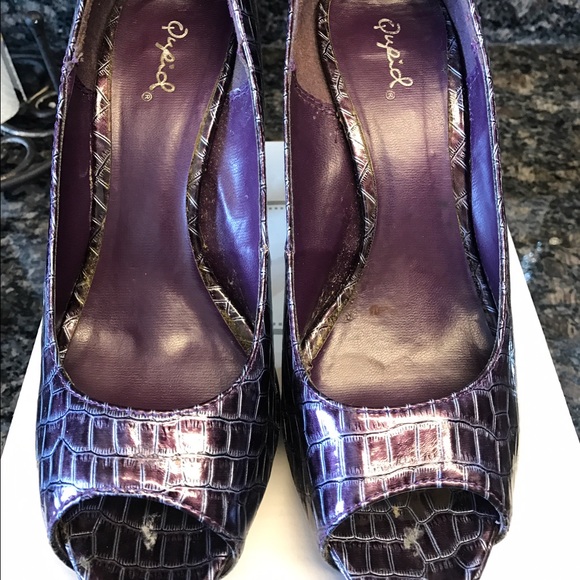 Qupid Peep Toe Heels - Picture 4 of 4