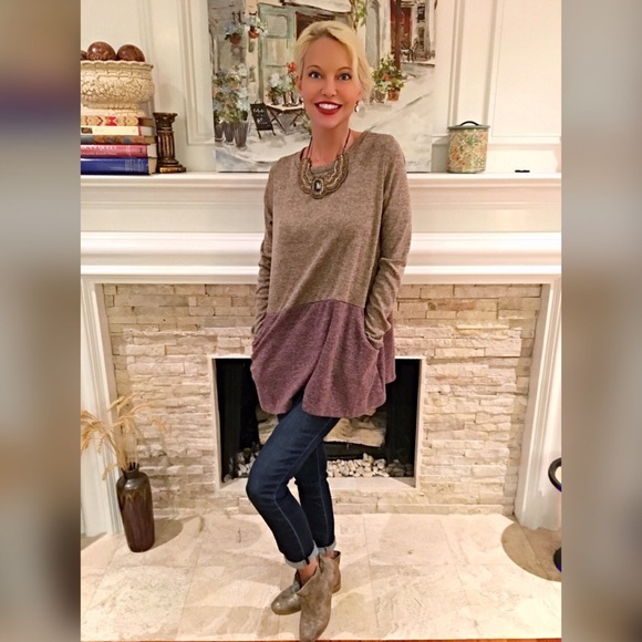 Beautiful and warm! Tunic 💋 LAST ONE - Picture 3 of 3