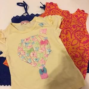 3 - 3t tank & tee babyGap, Carters & Jona Michelle