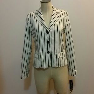 NWT Lauren Ralph Lauren stripe blazer