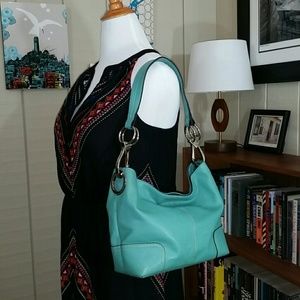 *SALE* CANDACE CHRISTIAN NAPA hobo, turquoise