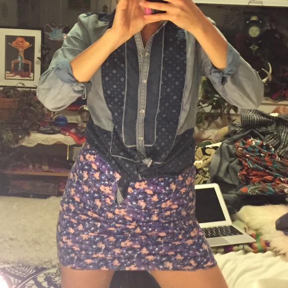 Denim Button-Down - image 1