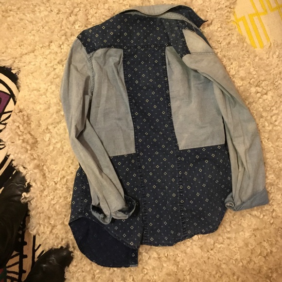 Denim Button-Down - image 3