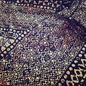 Blue tribal print pant!