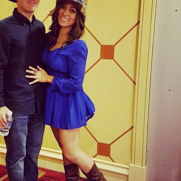 Cute blue romper