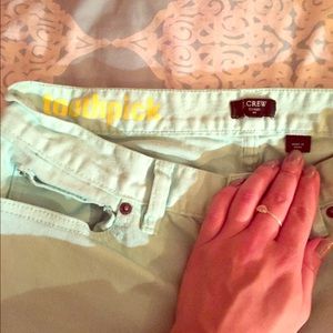 J crew mint skinnies!