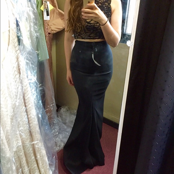 Two piece Prom/Homecoming Dress