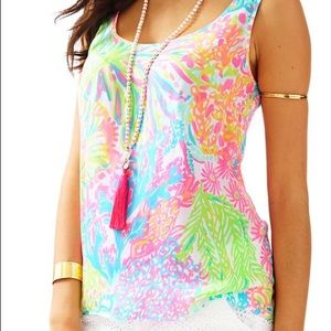 Lilly Pulitzer
Cosmos Sleeveless Top