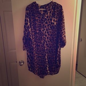 Leopard tunic