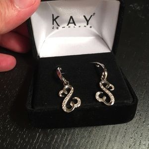 Open Hearts Collection Dangle Earrings