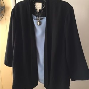 Lined Shawl Collar Suit Jacket