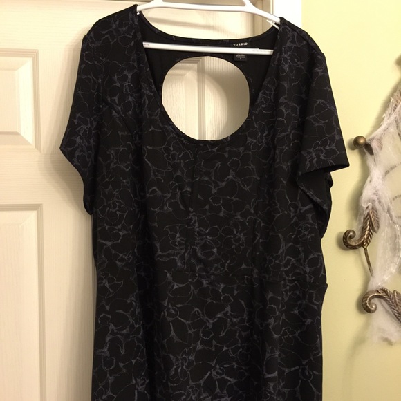 Torrid peplum top