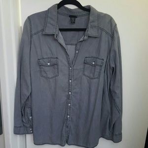 Torrid denim shirt