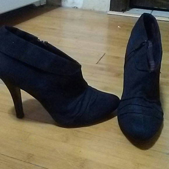 Charlotte Ruse Black ankle boots