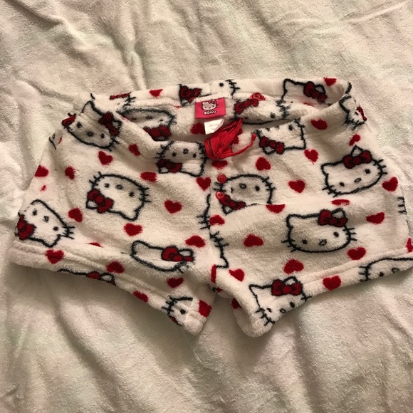 Hello kitty pj shorts