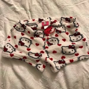 Hello kitty pj shorts