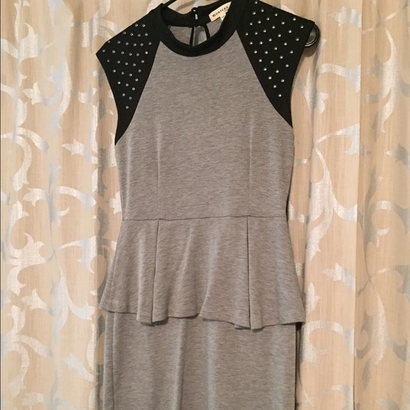 Stretchy Peplum Dress