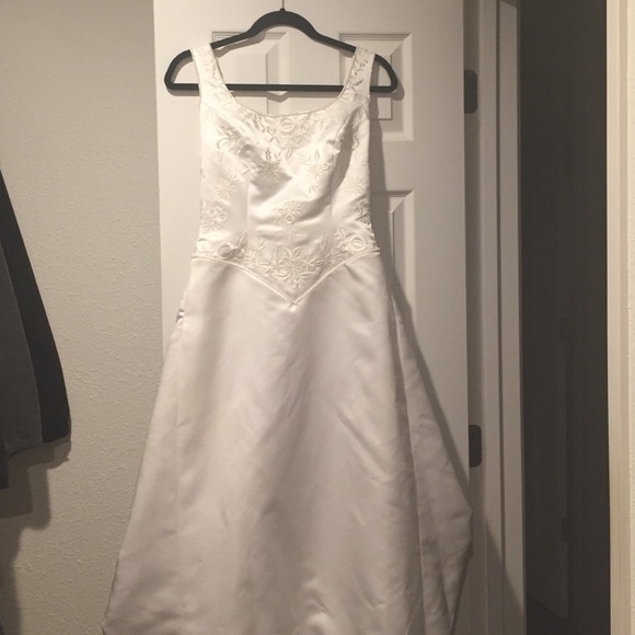 Beautiful wedding gown