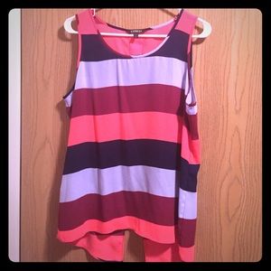 Express split back tank