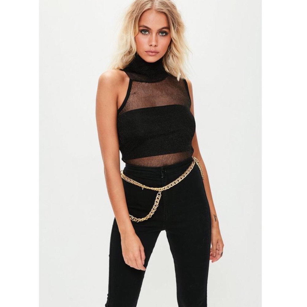 💞CHUNKY "Get UR SWAG ON" GoldChain Statement Belt