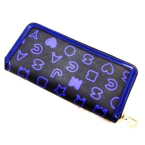 Marc by Marc Jacobs Zip Accordian Initial Wallet