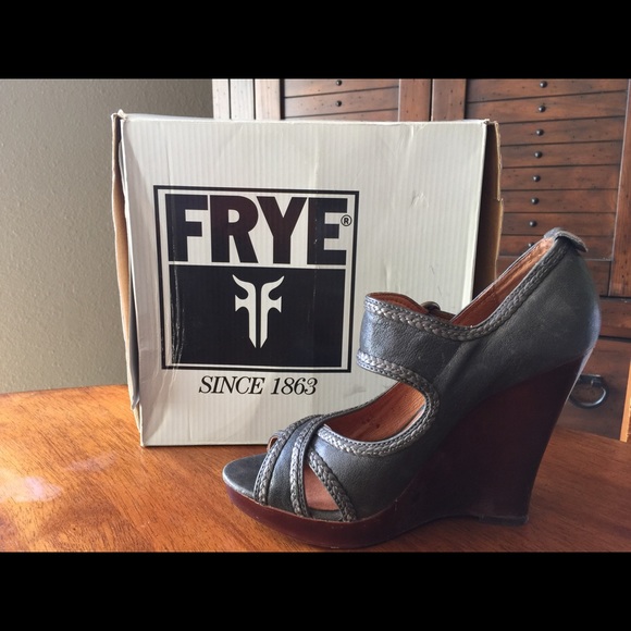 Frye Wedge Platform Shoes