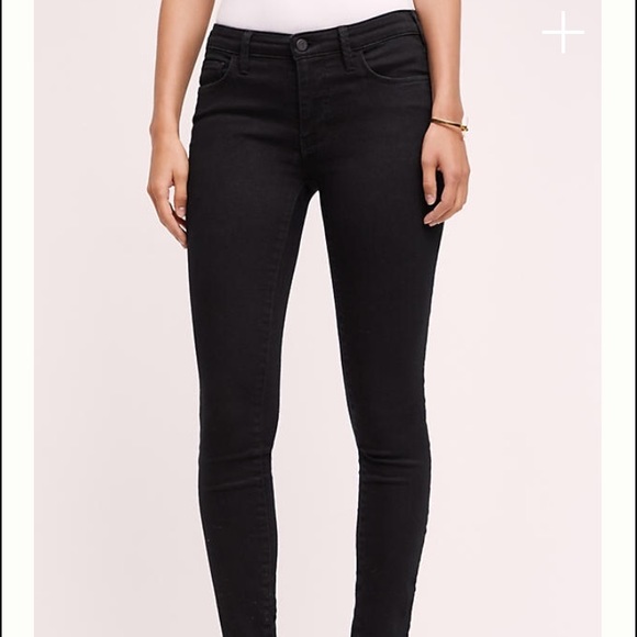 Anthropologie Pilcro Serif in Black Worn 2x