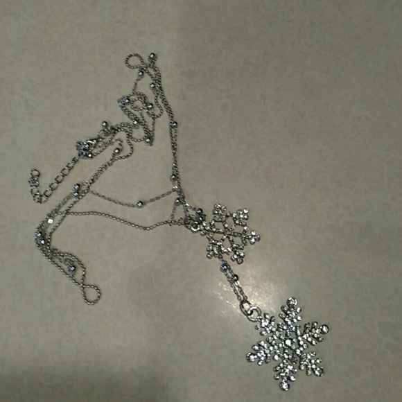 Snow flakes double pendent. GIFT NEW - Picture 4 of 4