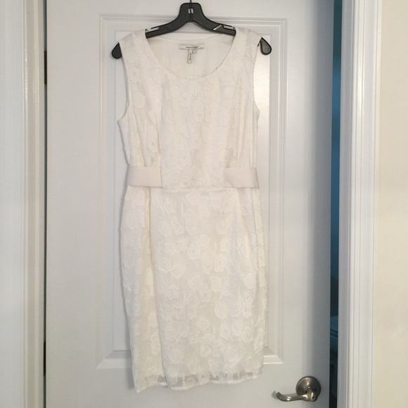 White cocktail dress