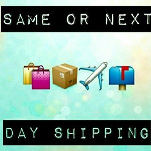 Same or Next Day Shipping - Quick Turnaround!