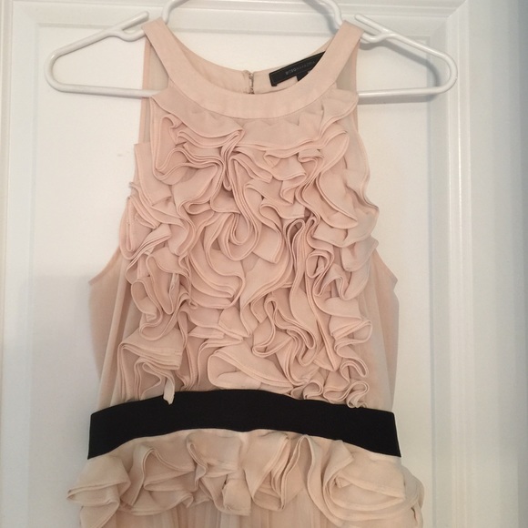 Cream BCBG cocktail dress - Picture 2 of 3