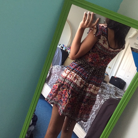 NEW FALL MINI DRESS - Picture 3 of 4