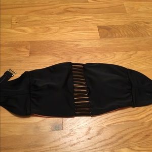 Strapless bathing suit top