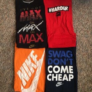 Lot of Nike shirts