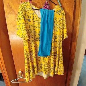 Lularoe top and legging set