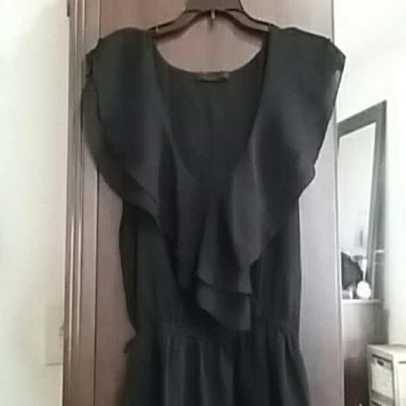 Black Sheer Top