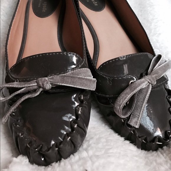 Kate Spade patent leather driving moccasins - Picture 2 of 4