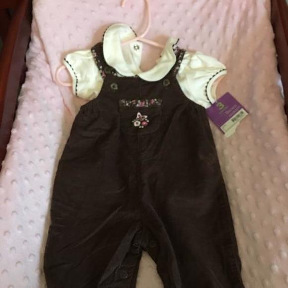 Brand new with tags overall set
