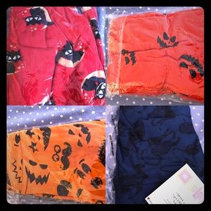 Lularoe Halloween Leggings ONLY ORANGE PAIRS LEFT
