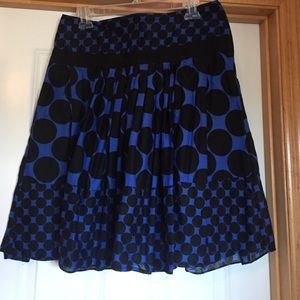 INC Polka Dot Skirt