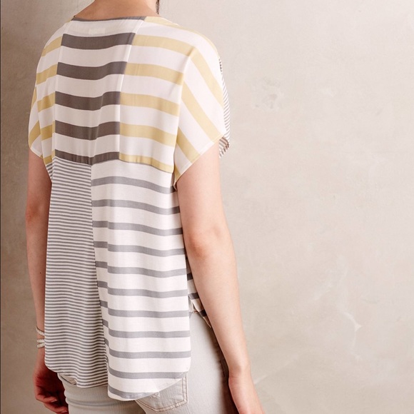 Anthropologie One September Striped Top - Picture 4 of 4