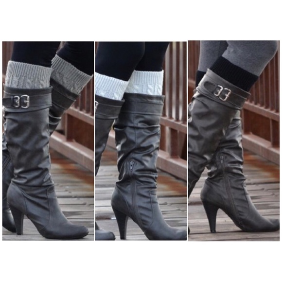 🚨CLEARANCE 2 LEFT Boot Cuffs - Picture 2 of 3