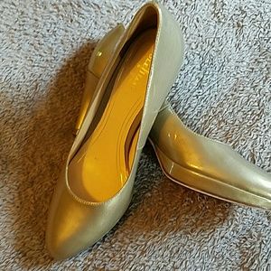 Cole Haan gold heels