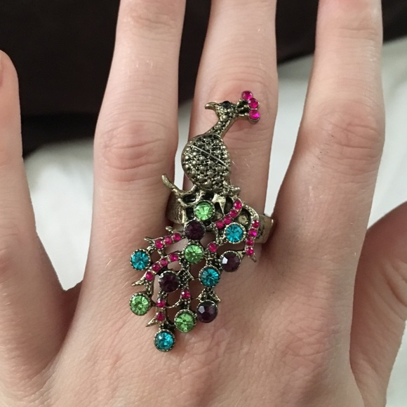 Peacock ring
