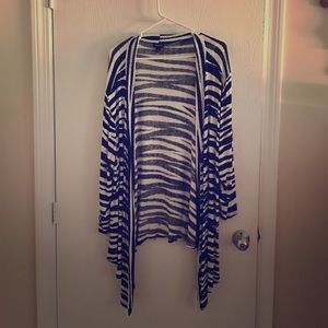 Zebra Cardigan