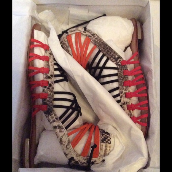 Clover Snake Sandals Multicolor Size 7.5 New - Picture 4 of 5