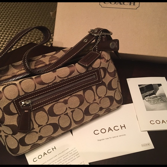Authentic Coach Signature Demi Bag