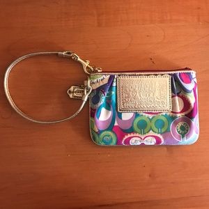 Coach Poppy wristlet